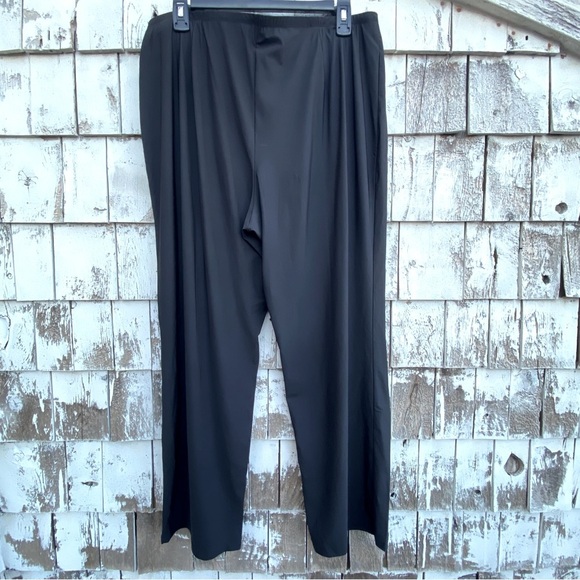 Marla Wynne Pull On lightweight Black Pants - Picture 2 of 6